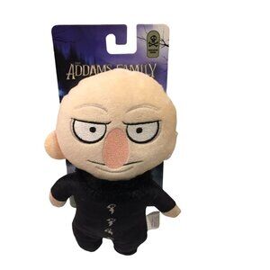The ADDAMS Family Uncle Fester 8" Plush Dog Toy Crinkle Squeaker